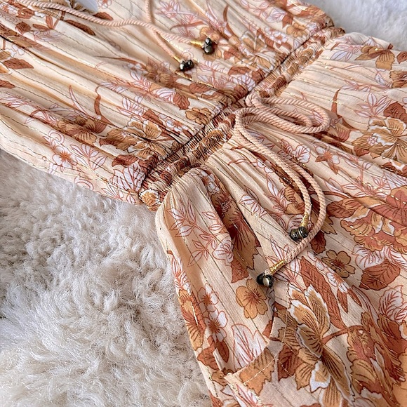 ✨Last Chance💋 ❤️‍🔥Spell & The Gypsy Coco Lei Flutter Sleeve Playdress XXS - Picture 6 of 16